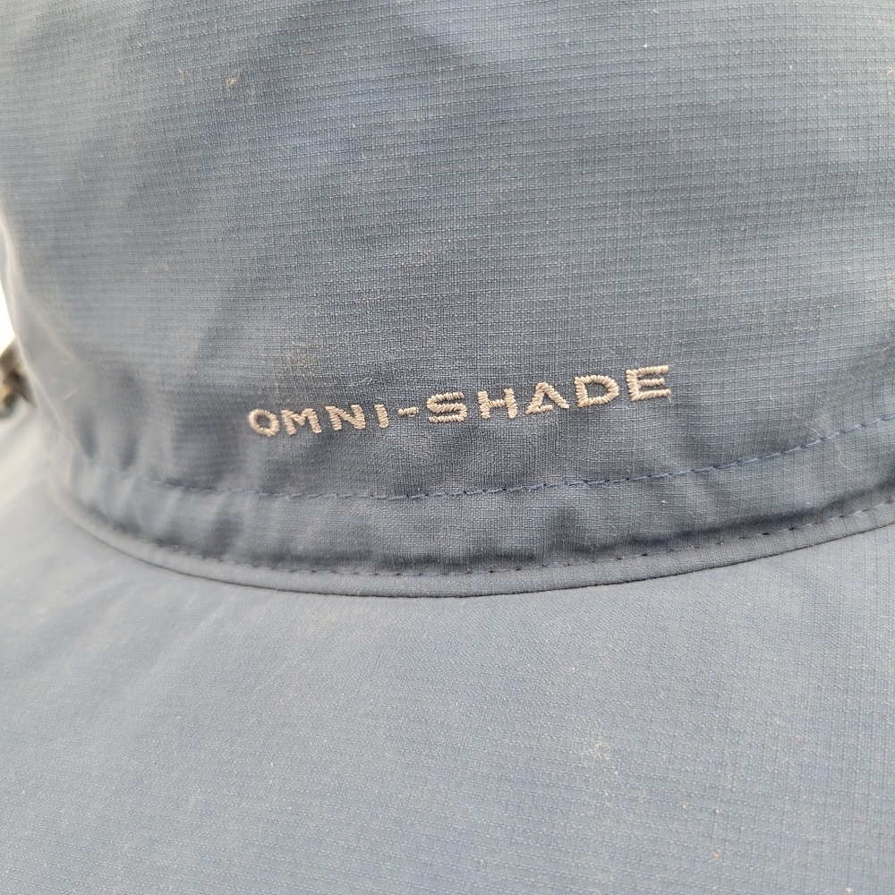 Youth Columbia Titanium Omi-Shade Bucket Hat Navy One Size Unisex - Picture 4 of 10